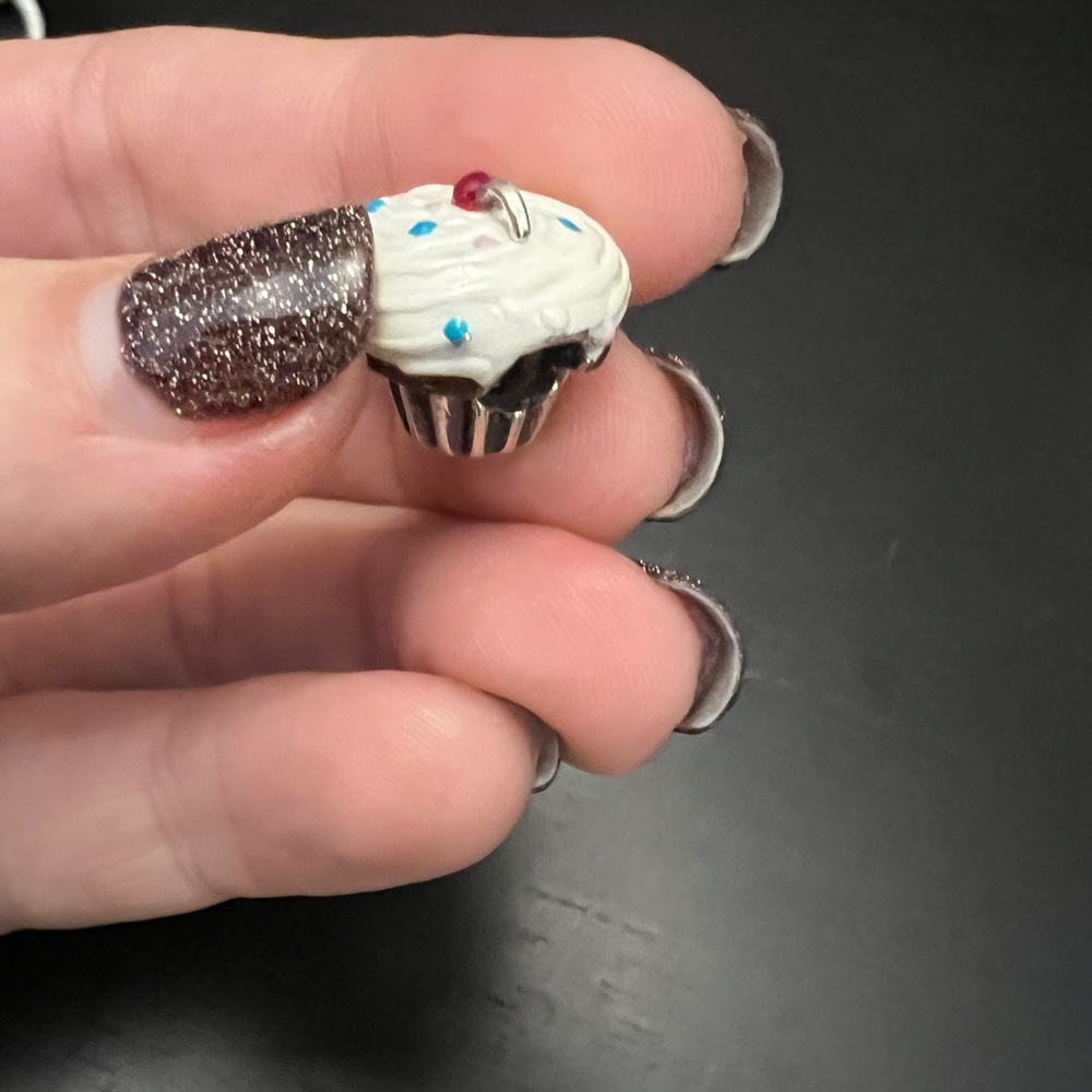 Brighton Cherry Cupcake Charm